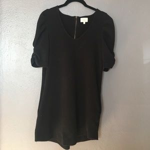 Black Anthropologie shirt dress